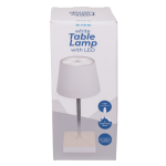 OOTB Weiße Tisch-Lampe mit LED