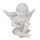 OOTB Sitzender Engel mit Kristallherz ca. 5 cm