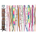 OOTB Textil-Armband Friendship mit Muscheln &