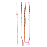 OOTB Textil-Armband Friendship mit Muscheln &