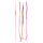 OOTB Textil-Armband Friendship mit Muscheln &