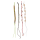 OOTB Textil-Armband Friendship mit Muscheln &