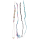 OOTB Textil-Armband Friendship mit Muscheln &