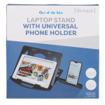 OOTB Laptop Ständer m. Universal-Telefon-Halter