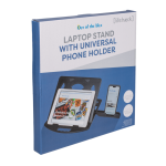 OOTB Laptop Ständer m. Universal-Telefon-Halter