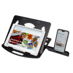 OOTB Laptop Ständer m. Universal-Telefon-Halter