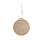 OOTB Runder Holzrahmen mit Jutebezug Christmas Time