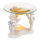 OOTB Aromalampe mit Glasschale Stehende Engel mit