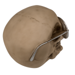 OOTB Kopfhörerhalterung Totenkopf