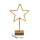 OOTB Metall-Stern mit Jute umwickelt & LED