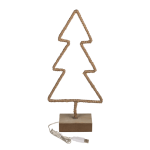 OOTB Metall-Tanne mit Jute umwickelt & LED