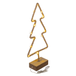 OOTB Metall-Tanne mit Jute umwickelt & LED