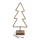 OOTB Metall-Tanne mit Jute umwickelt & LED