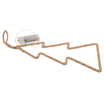OOTB Metall-Tanne mit Jute umwickelt & LED