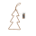 OOTB Metall-Tanne mit Jute umwickelt & LED