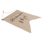 OOTB Naturfarbener Wimpel Weihnachten