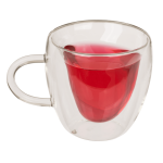 OOTB Doppelwandiges Thermo-Glas mit Herzform