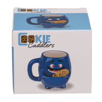 Dolomite-Becher mit Keksfach, blaues Monster,