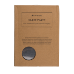 OOTB Schiefer-Platte mit Griff & Juteband zum