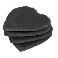 OOTB Schiefer-Untersetzer Herz ca. 10 cm