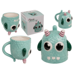 OOTB Becher Monster verkehrt herum blau