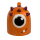 OOTB Becher Monster verkehrt herum orange