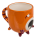 OOTB Becher Monster verkehrt herum orange