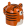 OOTB Becher Tiger verkehrt herum ca 12 x 14 cm