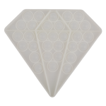 OOTB Fidget Pop Toy Diamant leuchtet im Dunkeln