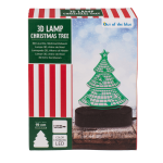 OOTB 3D-Leuchte Weihnachtsbaum ca. 19 cm