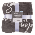 OOTB Graue Kuscheldecke Seelenwärmer