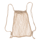 OOTB Naturfarbener Netz-Rucksack ca. 34 x 42 cm