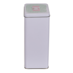 OOTB Rechteckige Metall-Dose Mint-Pink