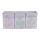 OOTB Rechteckige Metall-Dose Mint-Pink