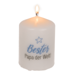 OOTB Stumpenkerze Bester Papa der Welt