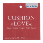 OOTB Rotes Deko-Kissen Love 4029811461240
