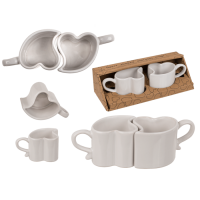 Herzförmige Espressotasse,