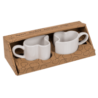 Herzförmige Espressotasse,