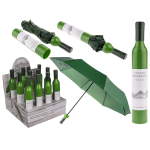 OOTB Taschen-Regenschirm Weißweinflasche