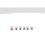 OOTB Kerzenblock mit Schrift Happy 60 Birthday