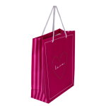 OOTB Weiß/pinke Papier-Geschenktüte Love