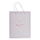 OOTB Weiß/pinke Papier-Geschenktüte Love