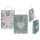OOTB Weiß/grüne Papier-Geschenktüte Love