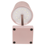 OOTB Rosafarbene Tisch-Lampe mit LED