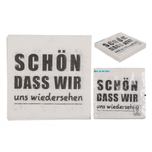 OOTB Papier-Servietten Schön dass wir uns