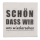 OOTB Papier-Servietten Schön dass wir uns