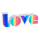 OOTB Leuchte Rainbow Love ca. 36 x 135 cm
