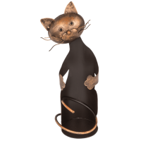 OOTB Metall-Flaschenhalter Katze III