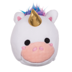 Kinder Plüsch-Reisekissen mit Augenmaske, Einhorn...
