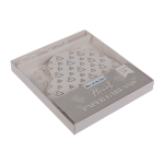 OOTB Papiergirlande Herz ca. 12 cm L: 2 m